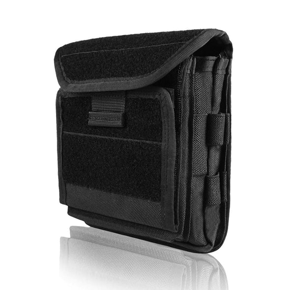 FUNANASUN Tactical MOLLE Command Pouch Black | KNAMAO.