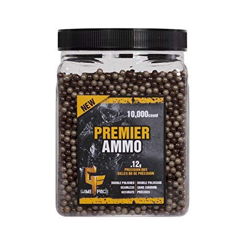 GameFace ASP10K12 Premier Ammo .12-Gram Camo Airsoft BBs 10000pcs | KNAMAO.