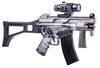 GameFace GFRPKTGS Ghost Affliction Full-Auto Airsoft BB SMG-Pistol Kit Grey-Smoke | KNAMAO.
