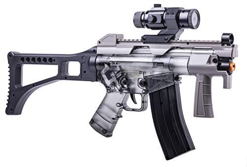 GameFace GFRPKTGS Ghost Affliction Full-Auto Airsoft BB SMG-Pistol Kit Grey-Smoke | KNAMAO.