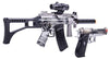 GameFace GFRPKTGS Ghost Affliction Full-Auto Airsoft BB SMG-Pistol Kit Grey-Smoke | KNAMAO.