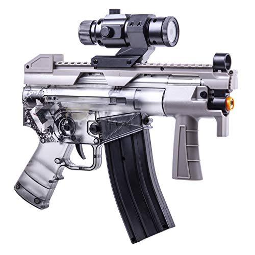 GameFace GFRPKTGS Ghost Affliction Full-Auto Airsoft BB SMG-Pistol Kit Grey-Smoke | KNAMAO.