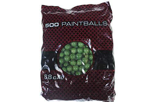 GI Sportz XBALL Certified Midnight Paintballs 68cal 500pcs Green-Orange Fill | KNAMAO.