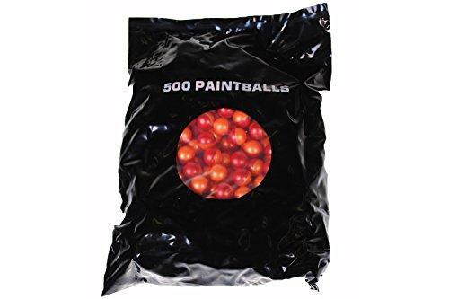 GI Sportz XBALL Inferno Paintballs 68cl 500pcs Ruby-Magma-Bright Orange Fill | KNAMAO.