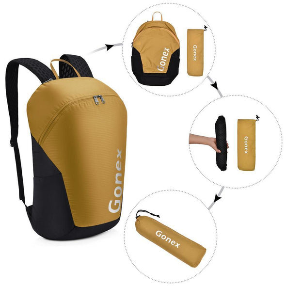 Gonex 32L Lightweight Foldable Packable Sport Daysack | KNAMAO.
