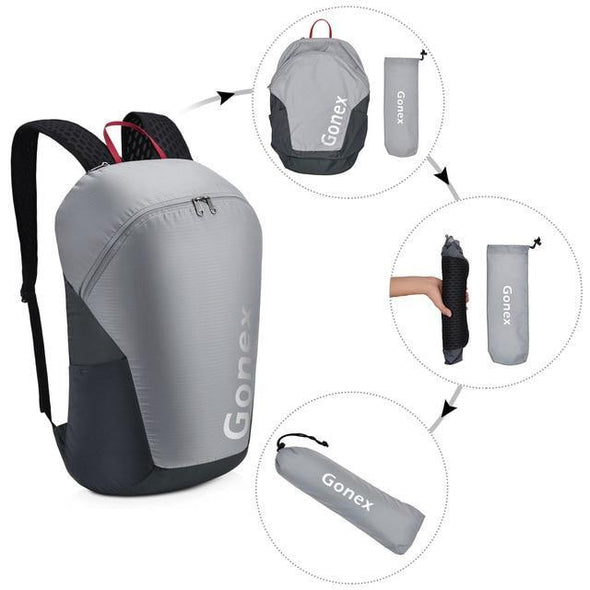 Gonex 32L Lightweight Foldable Packable Sport Daysack | KNAMAO.