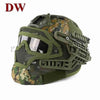 Guanhzhou Airsoft FAST-Helmet with Google-Mask Combination | KNAMAO.