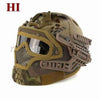 Guanhzhou Airsoft FAST-Helmet with Google-Mask Combination | KNAMAO.