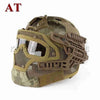 Guanhzhou Airsoft FAST-Helmet with Google-Mask Combination | KNAMAO.
