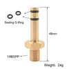 Gurlleu 1/8 BSPP to PCP Paintball Fill Probe BSA R10/T10Replacement Adapter | KNAMAO.