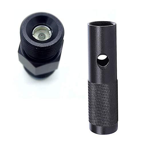 Gurlleu Paintball Quick Change 12g CO2 Valve Cartridge Adapter Black | KNAMAO.