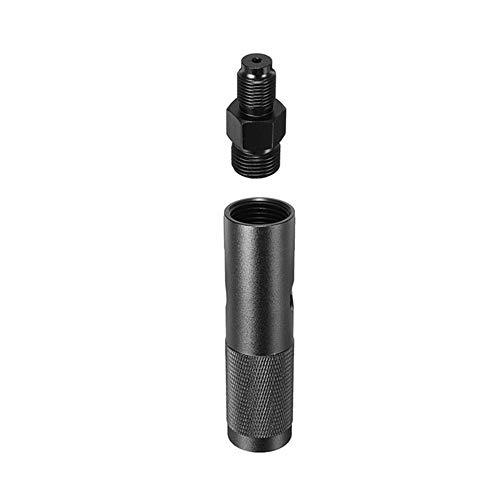 Gurlleu Paintball Quick Change 12g CO2 Valve Cartridge Adapter Black | KNAMAO.