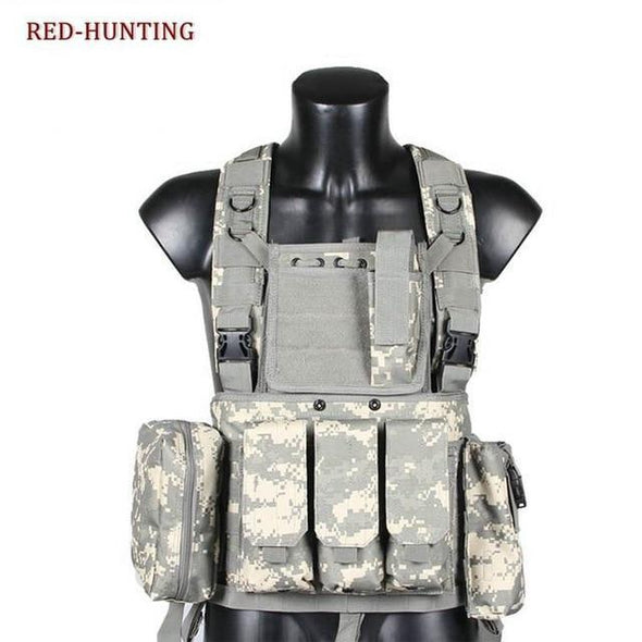 Han Wild Airsoft Tactical USMC Combat Molle RRV Chest Rig | KNAMAO.