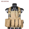 Han Wild Airsoft Tactical USMC Combat Molle RRV Chest Rig | KNAMAO.