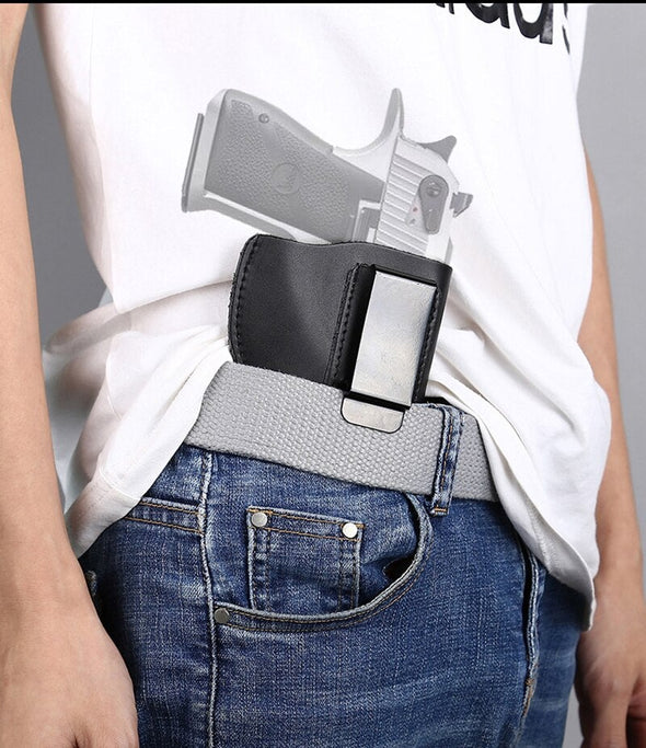 Han Wild Concealed Revolver Holster Leather for IWB S&W 60 RUGER - KNAMAO
