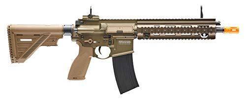 HK 416 A5 6mm BB Airsoft Rifle Gun Tan | KNAMAO.