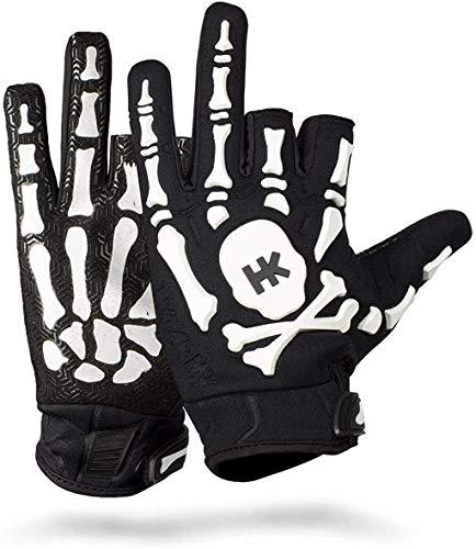 HK Army Bones Paintball Gloves Black | KNAMAO.