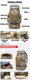 IMOK 0711BBLD02 Tactical Military Hiking Backpack 80L | KNAMAO.