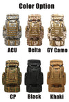 IMOK 0711BBLD02 Tactical Military Hiking Backpack 80L | KNAMAO.