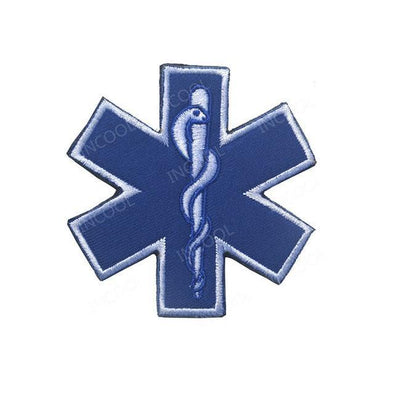 INCOOL 3D PVC Medical PARAMEDIC Tactical Moral Patch Blue | KNAMAO.