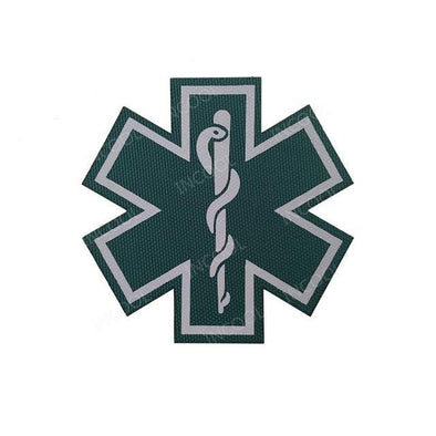 INCOOL 3D PVC Medical PARAMEDIC Tactical Moral Patch Sage | KNAMAO.