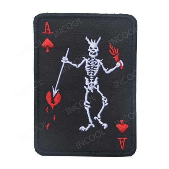 Incool HN-180564 Tactical Pirate Skull Embroidery Patch | KNAMAO.