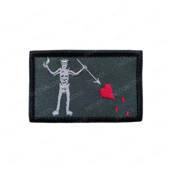 Incool HN-180564 Tactical Pirate Skull Embroidery Patch | KNAMAO.