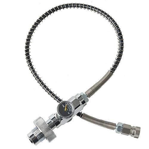 IORMAN 4500psi PCP Paintball Tank Fill Station G5/8 Male Thread 8mm DIN Valve | KNAMAO.
