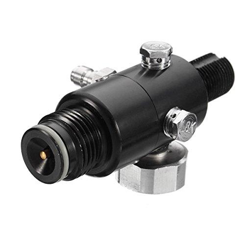 IORMAN Universal 4500PSI Paintball Air Tank Regulator & Valve Guage 5/8 Thread 800PSI Output | KNAMAO.