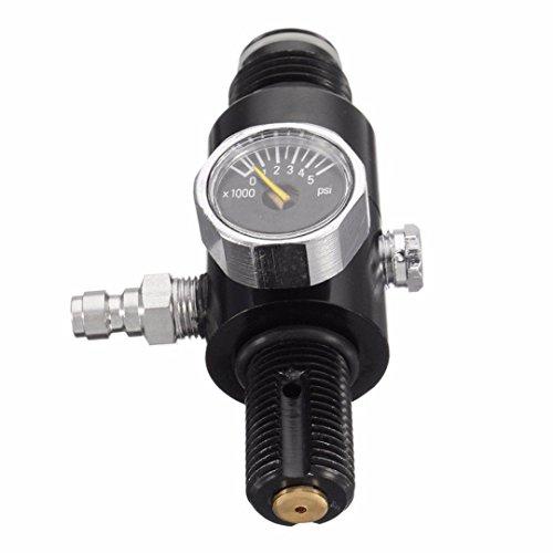 IORMAN Universal 4500PSI Paintball Air Tank Regulator & Valve Guage 5/8 Thread 800PSI Output | KNAMAO.
