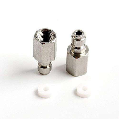 IORMAN Universal 8mm Quick-Disconnect Plug Adapter 1/8 BSPP Female Thread Paintball Fittings | KNAMAO.