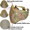 Jadedragon PJ Tactical Fast Helmet + Protect Ear Foldable Double Straps Half Face Mesh Mask + Goggle Multicam | KNAMAO.