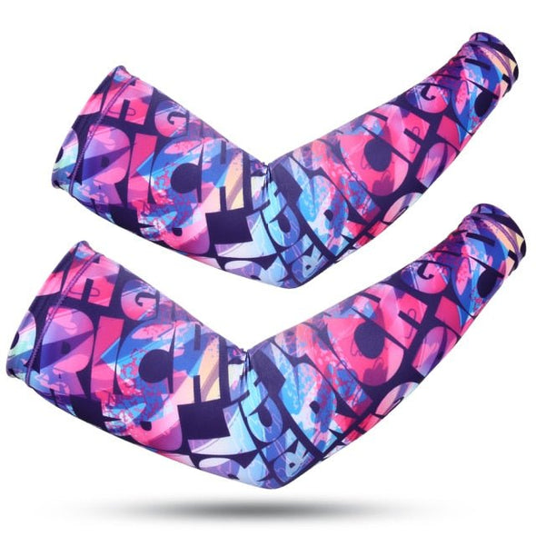 JIUSUYI 8LC015 Unisex Cooling Arm Sleeves - KNAMAO