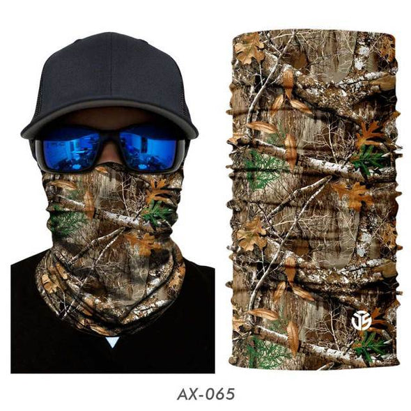 JIUSUYI AX-065-071 Unisex Camouflage Neck Gaiter - KNAMAO