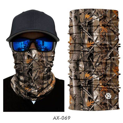 JIUSUYI AX-065-071 Unisex Camouflage Neck Gaiter - KNAMAO