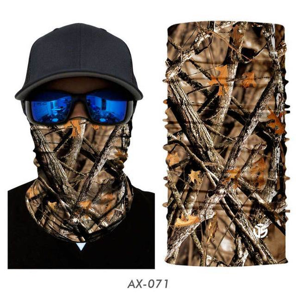 JIUSUYI AX-065-071 Unisex Camouflage Neck Gaiter - KNAMAO
