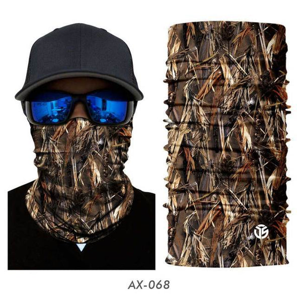 JIUSUYI AX-065-071 Unisex Camouflage Neck Gaiter - KNAMAO