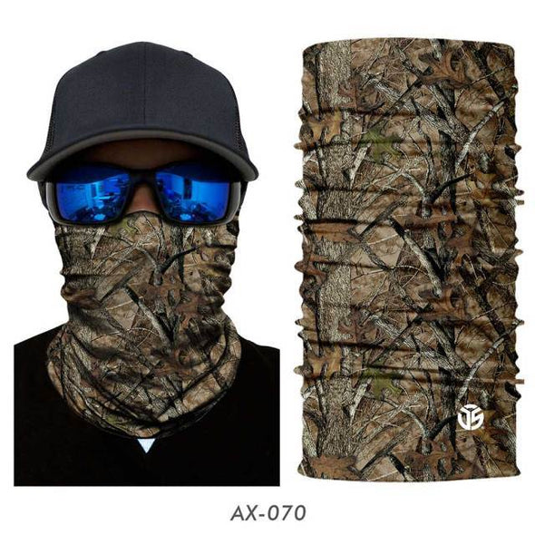 JIUSUYI AX-065-071 Unisex Camouflage Neck Gaiter - KNAMAO