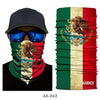 JIUSUYI AX43-64 Unisex 3D National Flag Neck Gaiter - KNAMAO
