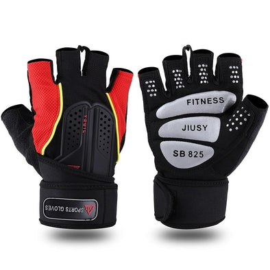 JIUSUYI DL Half Finger Weight Lifting Unisex Gloves - KNAMAO