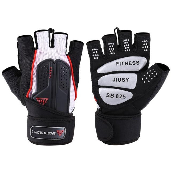 JIUSUYI DL Half Finger Weight Lifting Unisex Gloves - KNAMAO