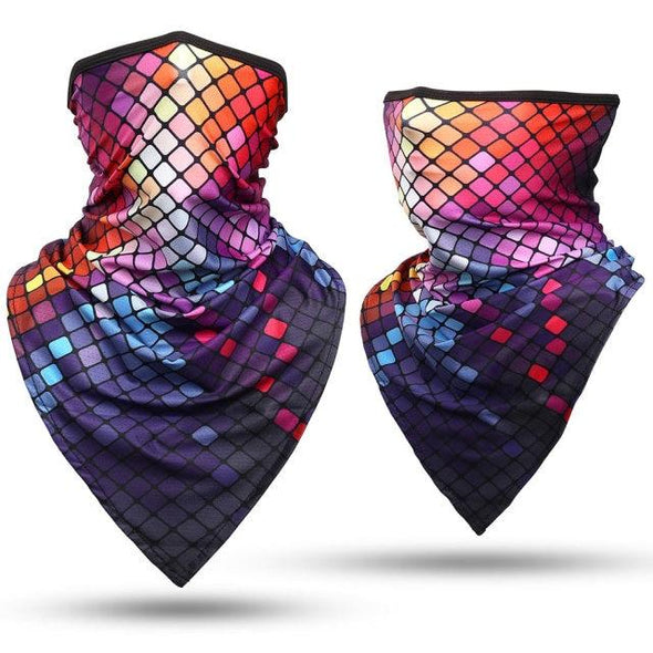 JIUSUYI DSA-A Unisex 3D Neck Gaiter - KNAMAO