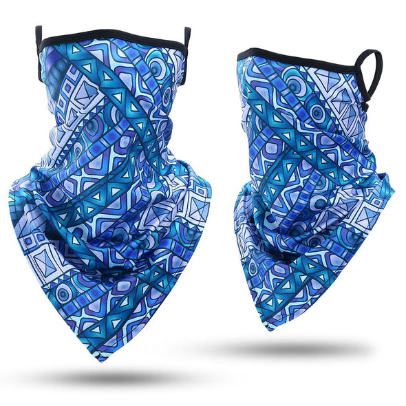 JIUSUYI GLY-C Unisex 3D Ice Silk Scarf - KNAMAO