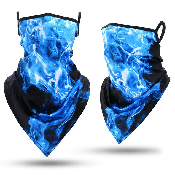 JIUSUYI GLY-C Unisex 3D Ice Silk Scarf - KNAMAO