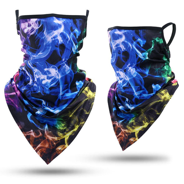 JIUSUYI GLY-C Unisex 3D Ice Silk Scarf - KNAMAO