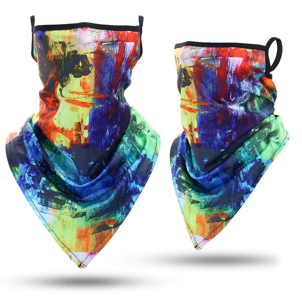 JIUSUYI GLY-C Unisex 3D Ice Silk Scarf - KNAMAO