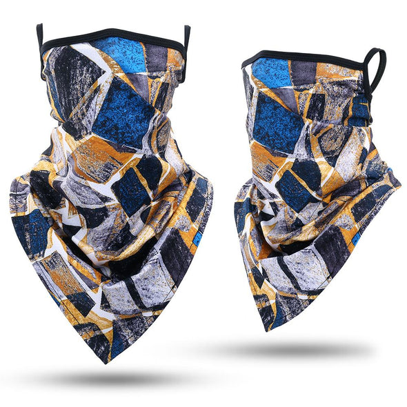 JIUSUYI GLY-C Unisex 3D Ice Silk Scarf - KNAMAO