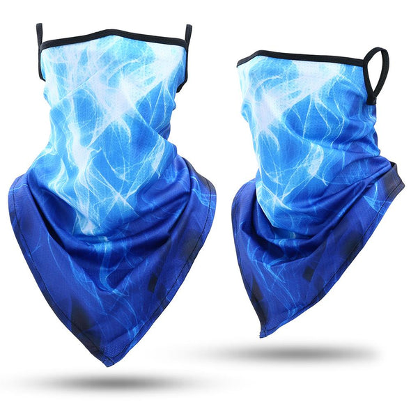 JIUSUYI GLY-C Unisex 3D Ice Silk Scarf - KNAMAO