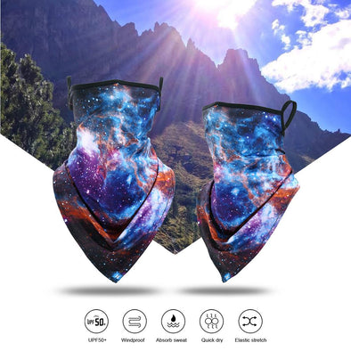 JIUSUYI GLY-D 3D Galaxy Triangle Bandana - KNAMAO