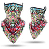 JIUSUYI GLY-E 3D Print Triangle Neckerchief - KNAMAO